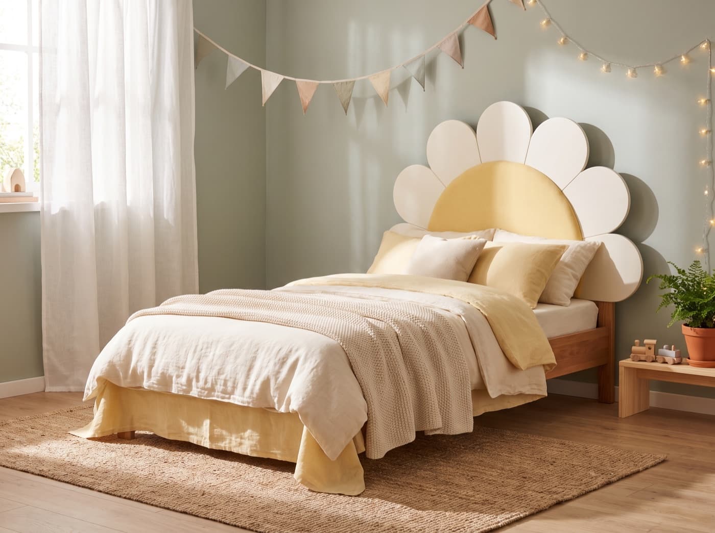 Bloemen Bed Hout, handgemaakt op maat | Uitgezaagd.nl