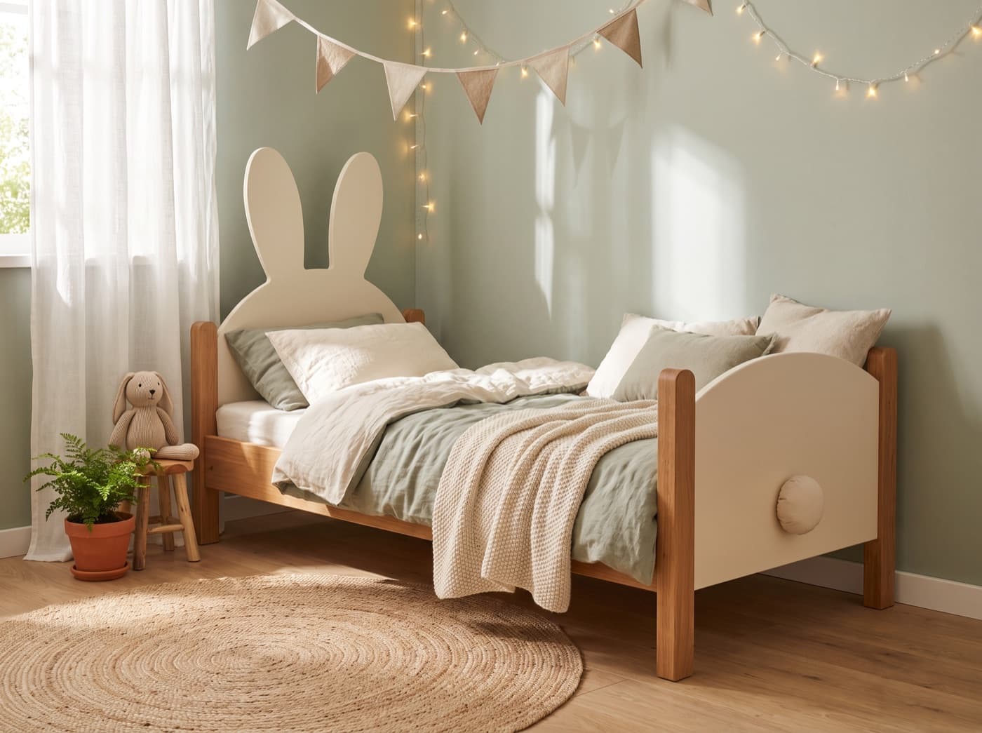 Konijn Bed Hout, handgemaakt op maat | Uitgezaagd.nl