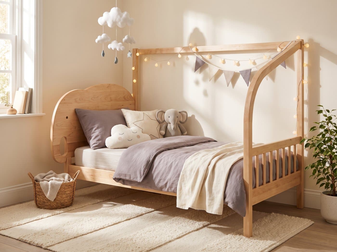 Olifant Bed Hout, handgemaakt op maat | Uitgezaagd.nl