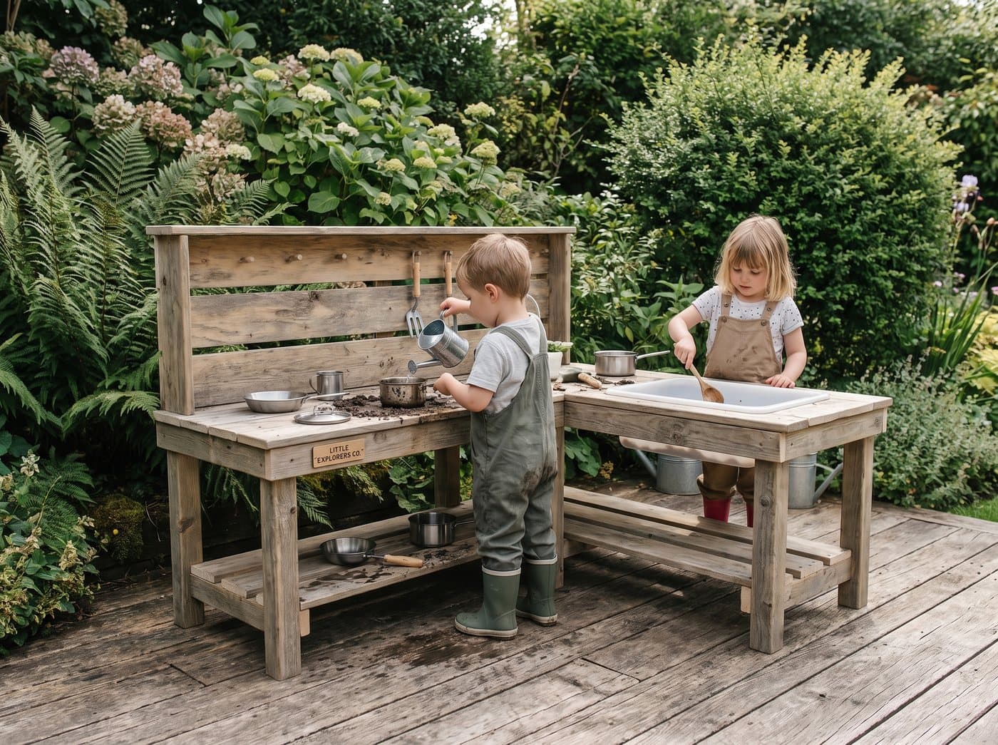 Moddertafel & buiten