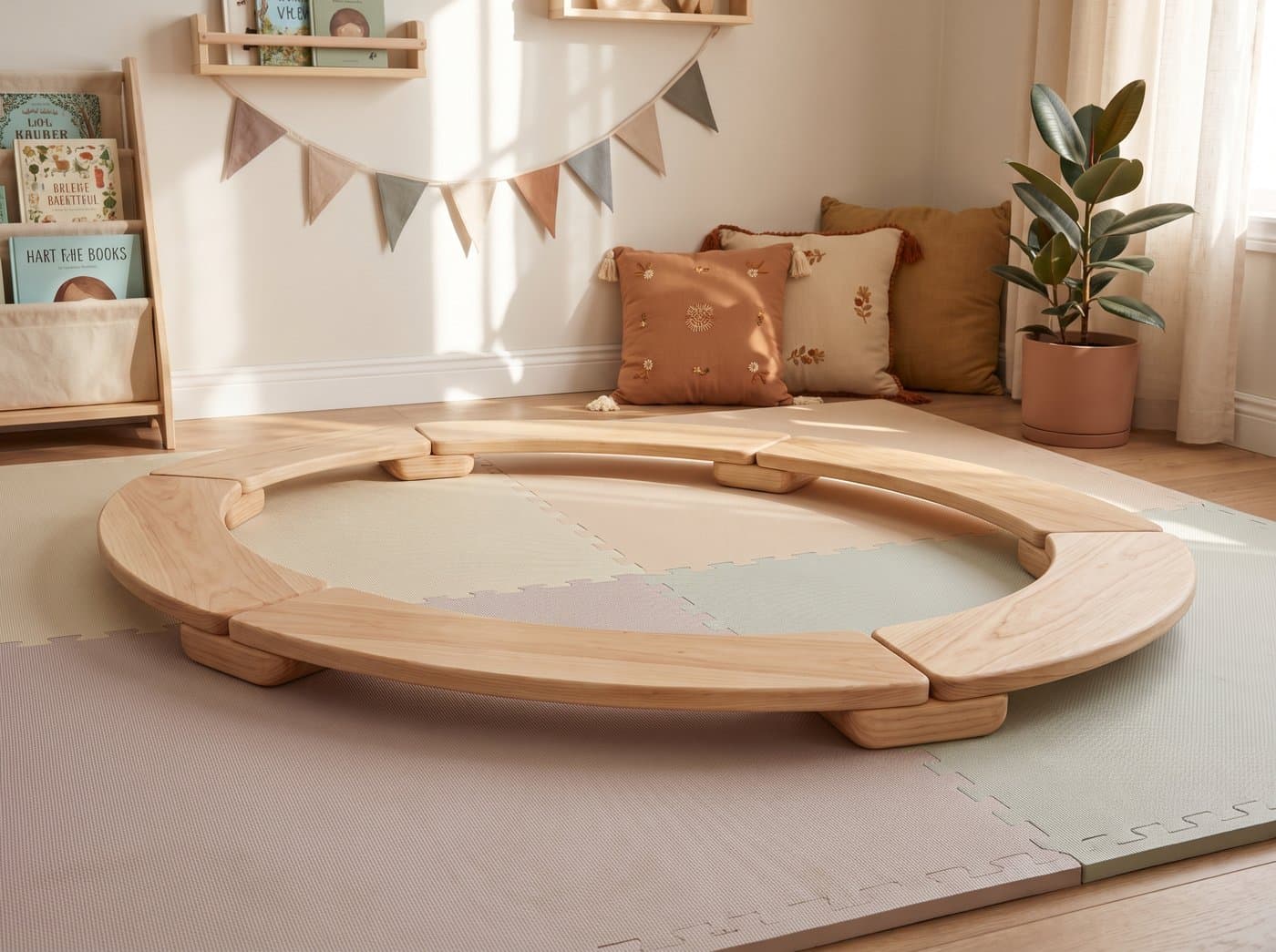 Houten buitenspeelgoed op maat voor kinderopvang