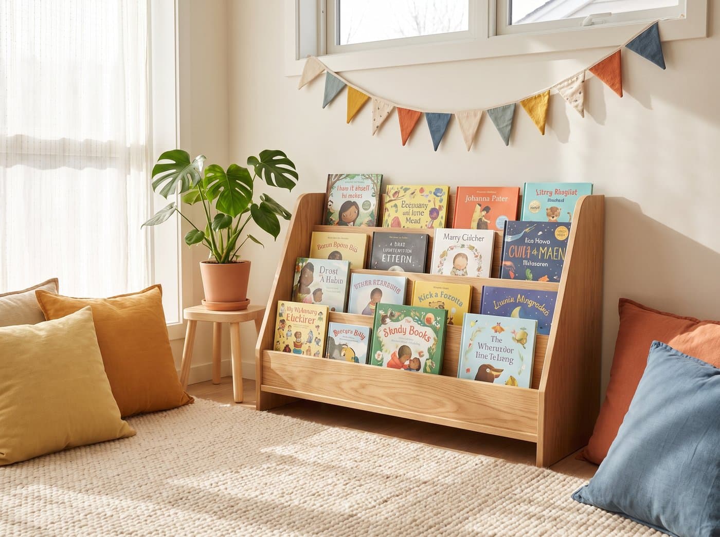 Boekenbak op Wielen