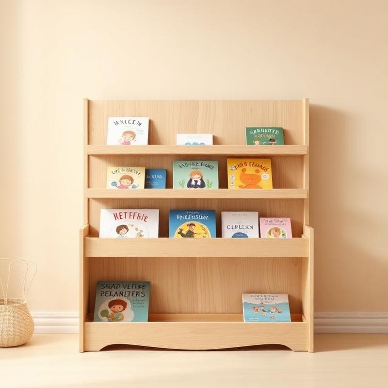 Boekenmeubel Kinderopvang — Handgemaakt houten kinderopvang op maat | Uitgezaagd.nl