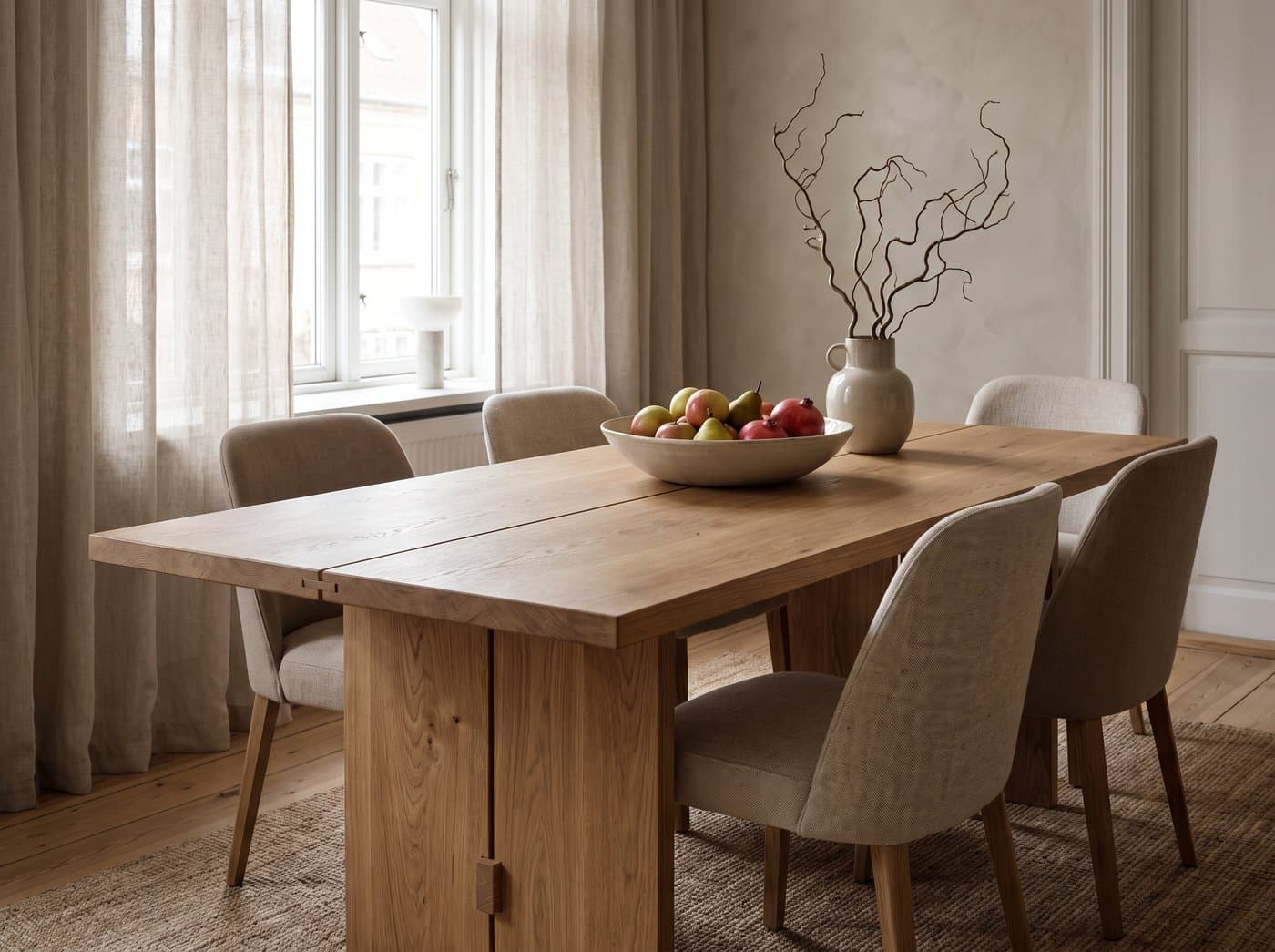 Eettafel Massief Eiken - Houten meubels op maat