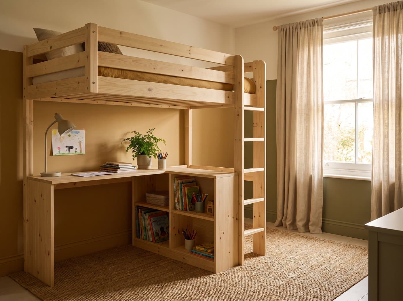 Hoogslaper met Bureau