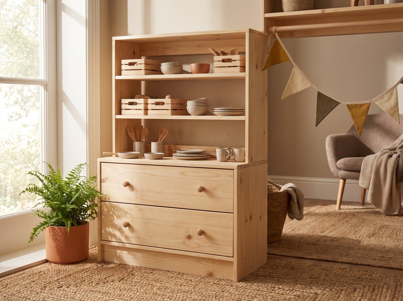 Huishoek Kast & Commode