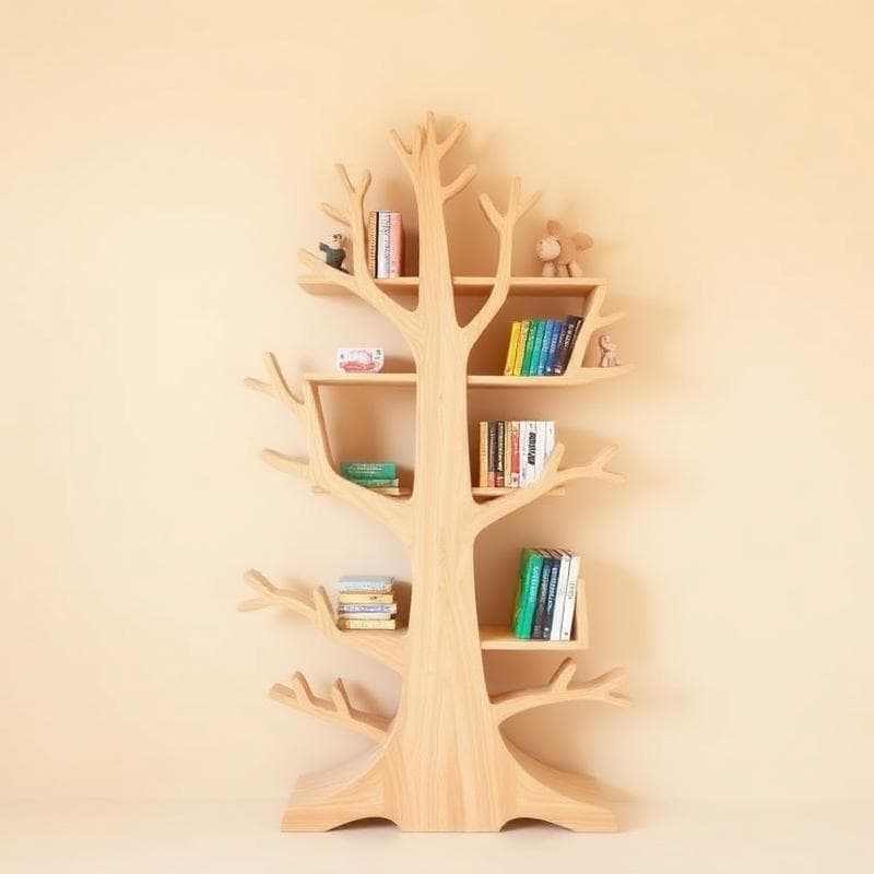 Kinderkast Boom — Handgemaakt houten kindermeubels op maat | Uitgezaagd.nl