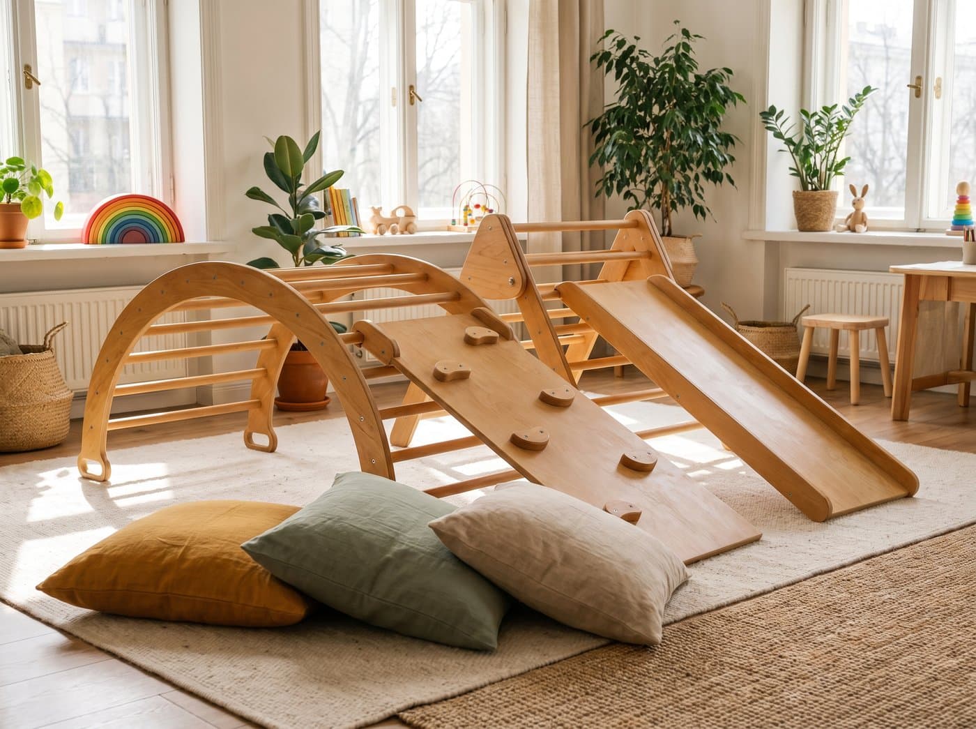 Klimboog Set met Driehoek