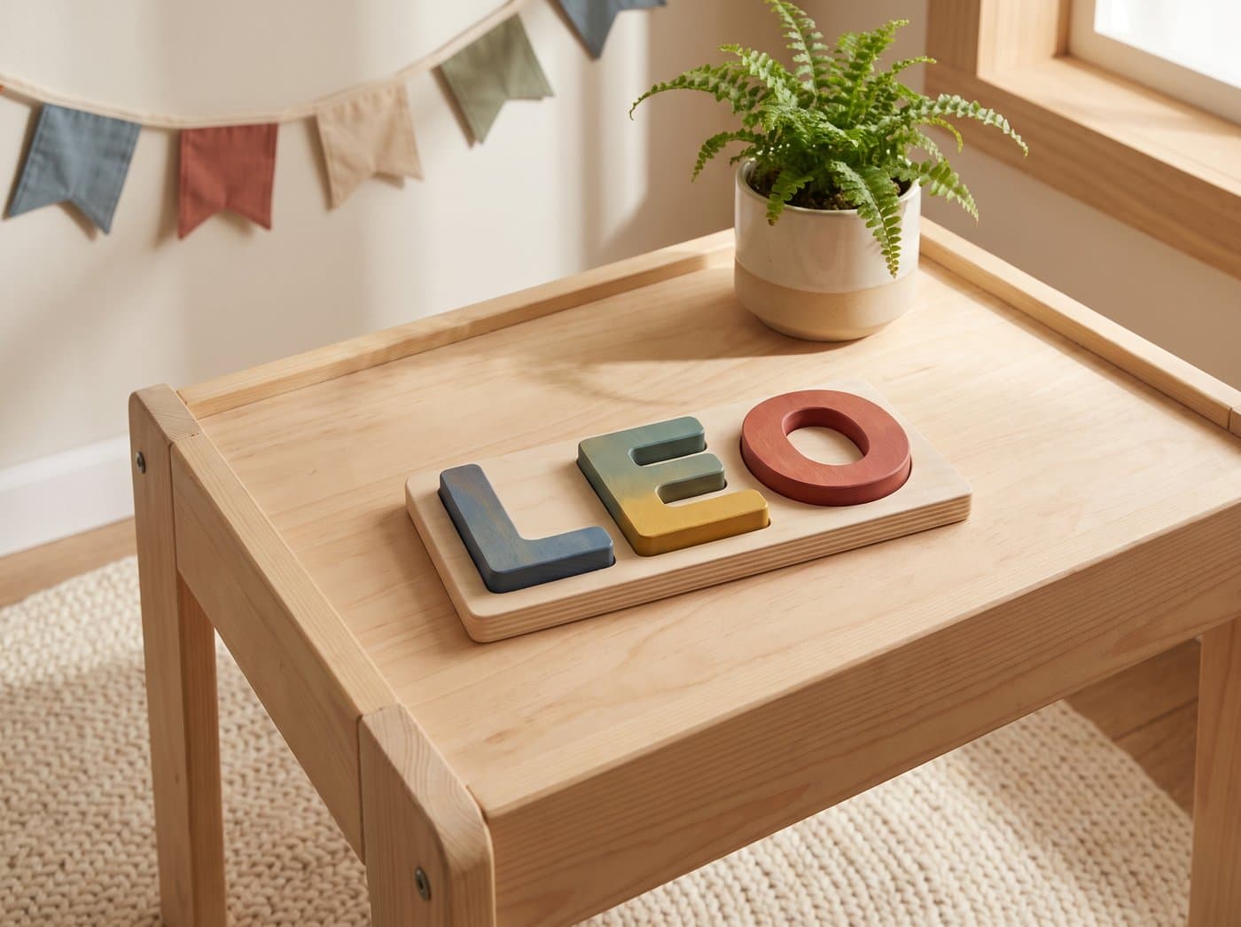 Naampuzzel Hout