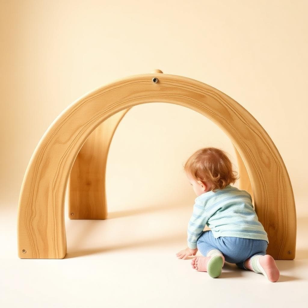 Houten softplay klimmeubels kinderopvang