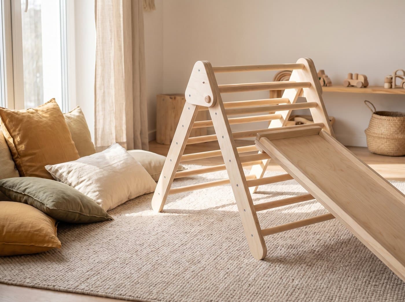 Stappenpiramide Hout