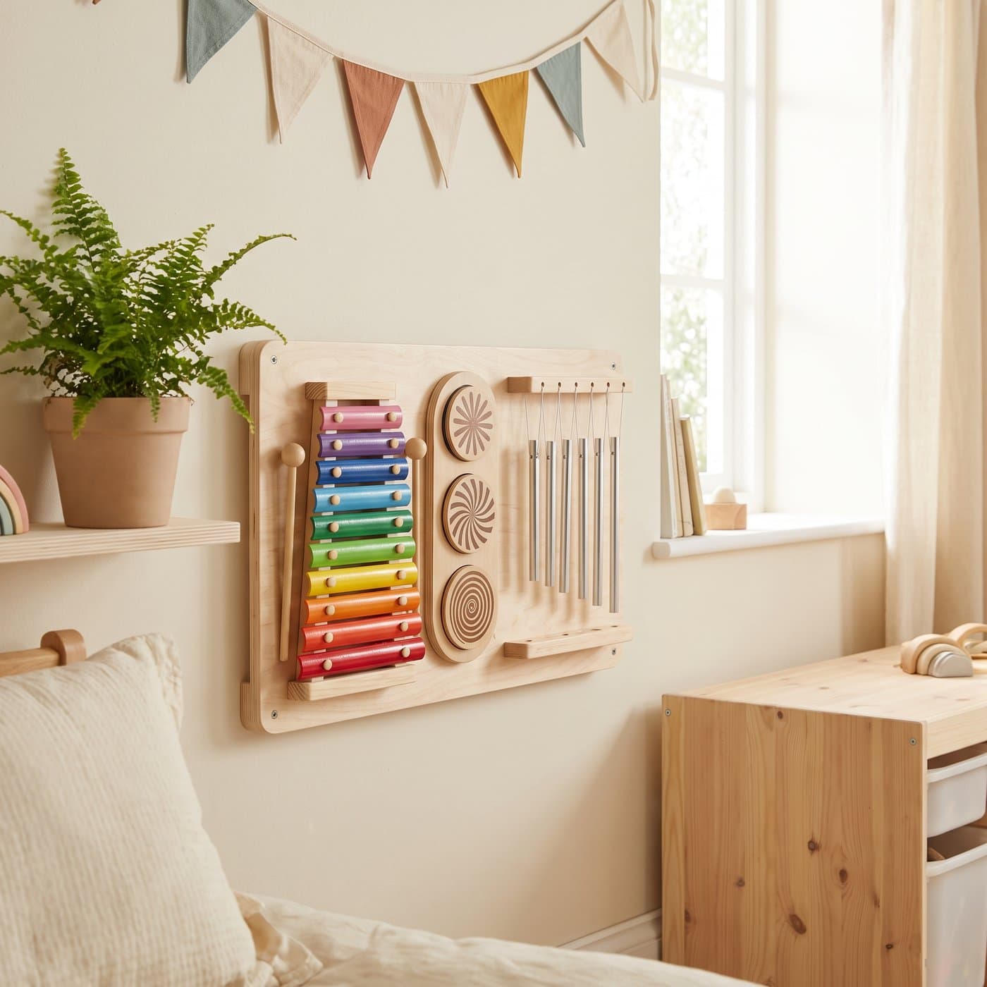 Wandspeelbord Muziek