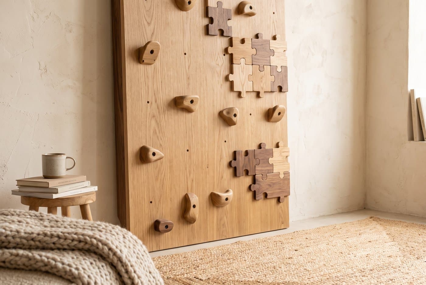 Klimwand Puzzel