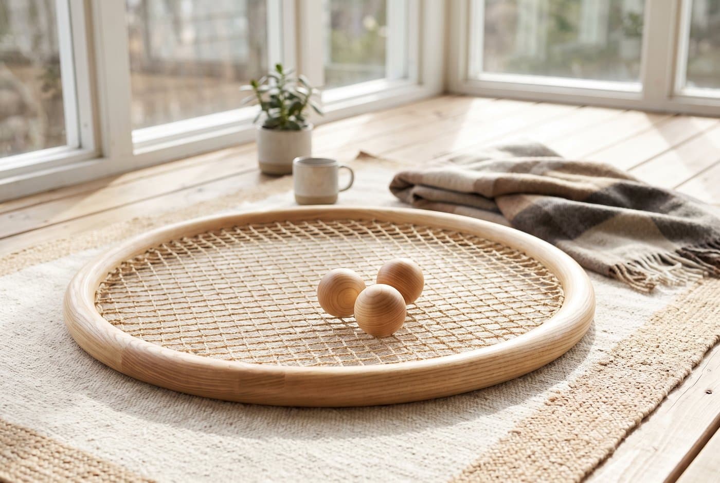 Houten Spikeball Set