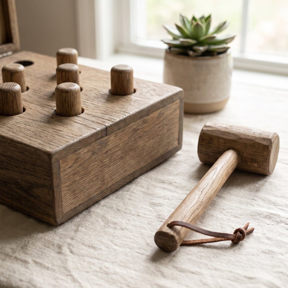 Houten Whack-a-Mole